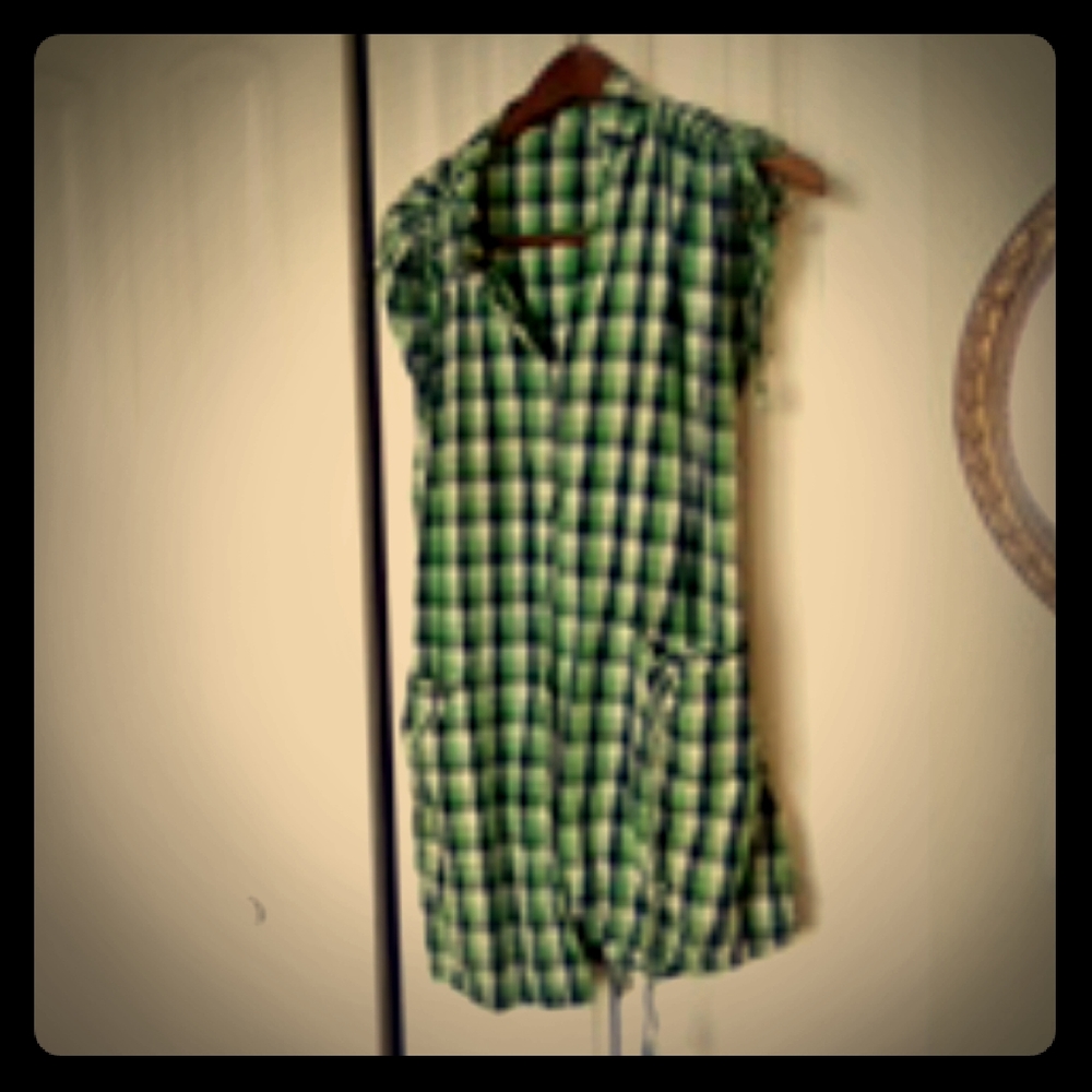 Flannel dress